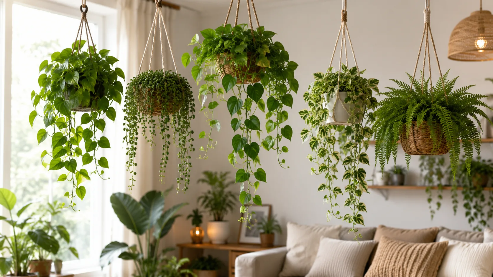 Best Hanging Indoor Plants hero
