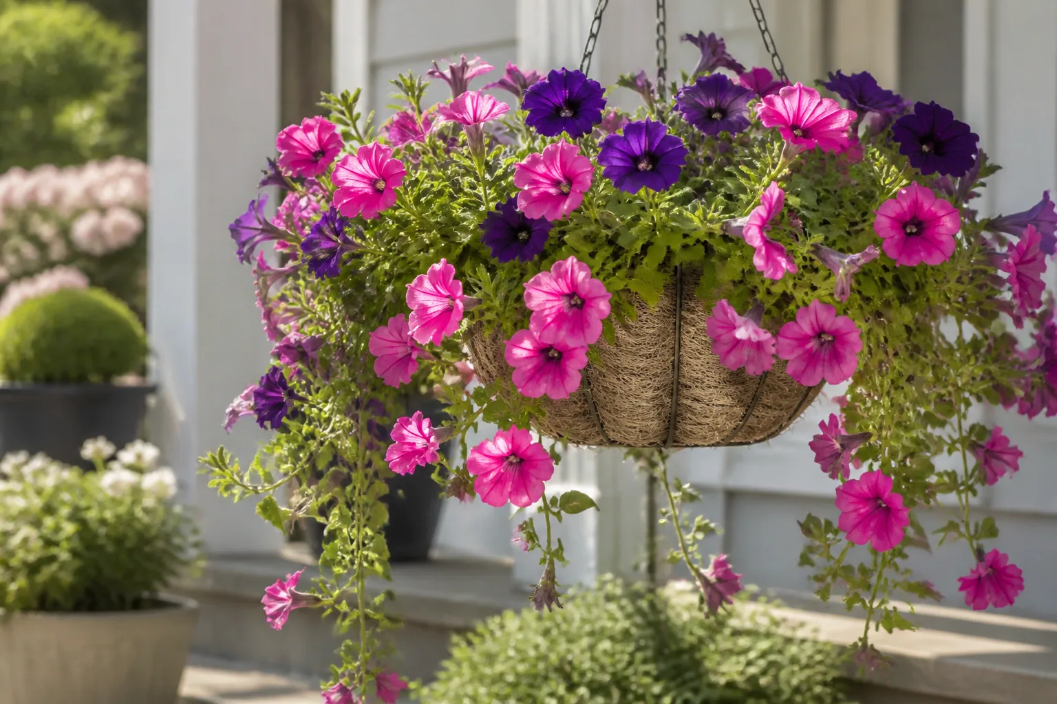 1 Trailing Petunias for 1. trailing petunias