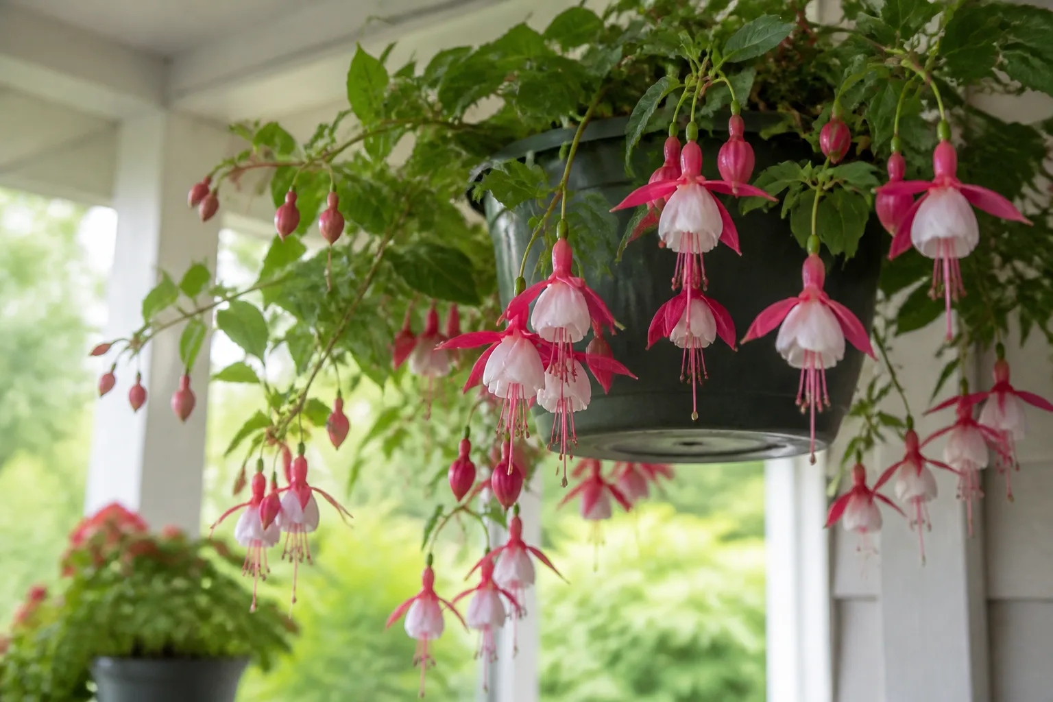 8 Trailing Fuchsia for 8. trailing fuchsia