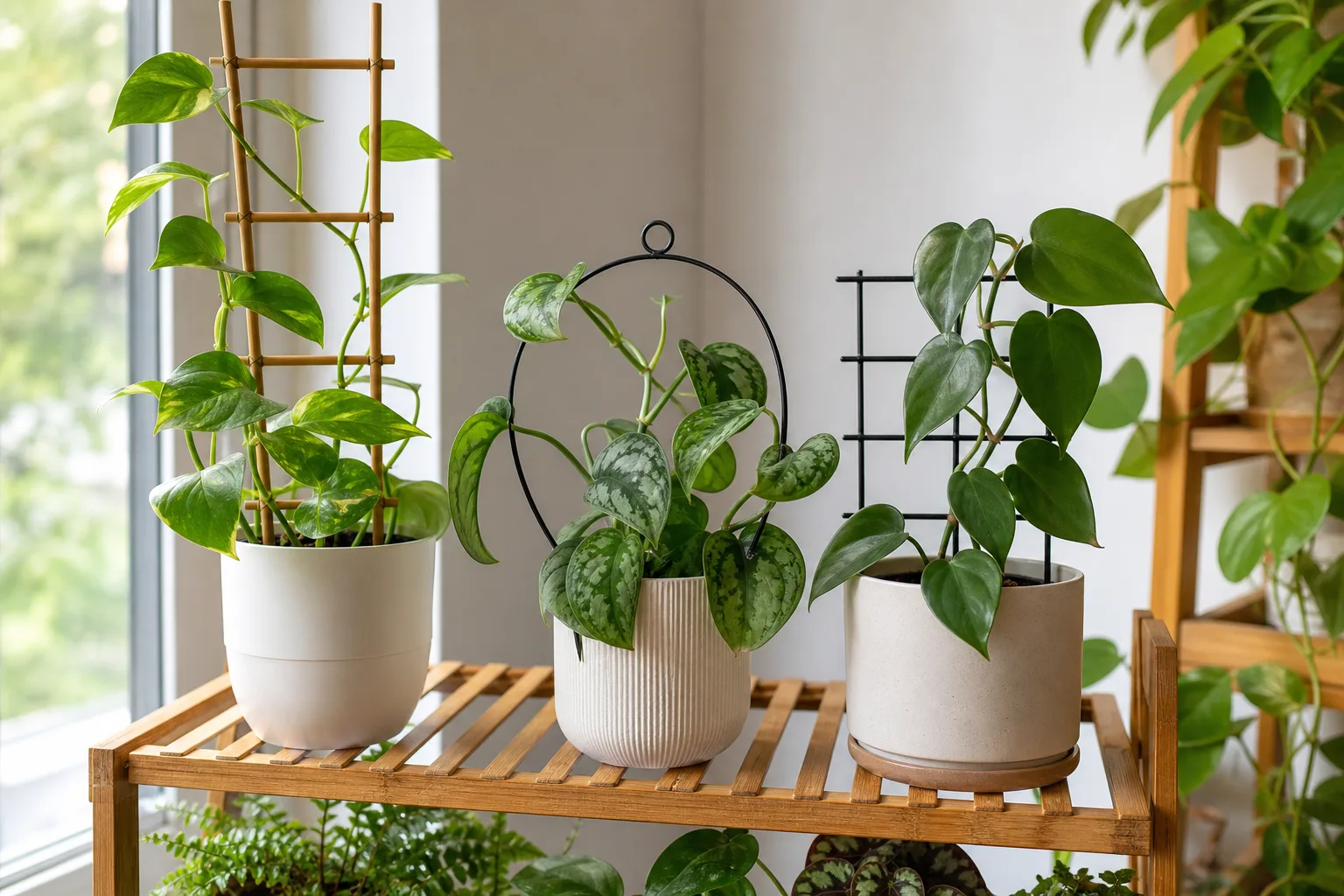 Best Plants For A Diy Indoor Trellis for best plants for a diy indoor trellis