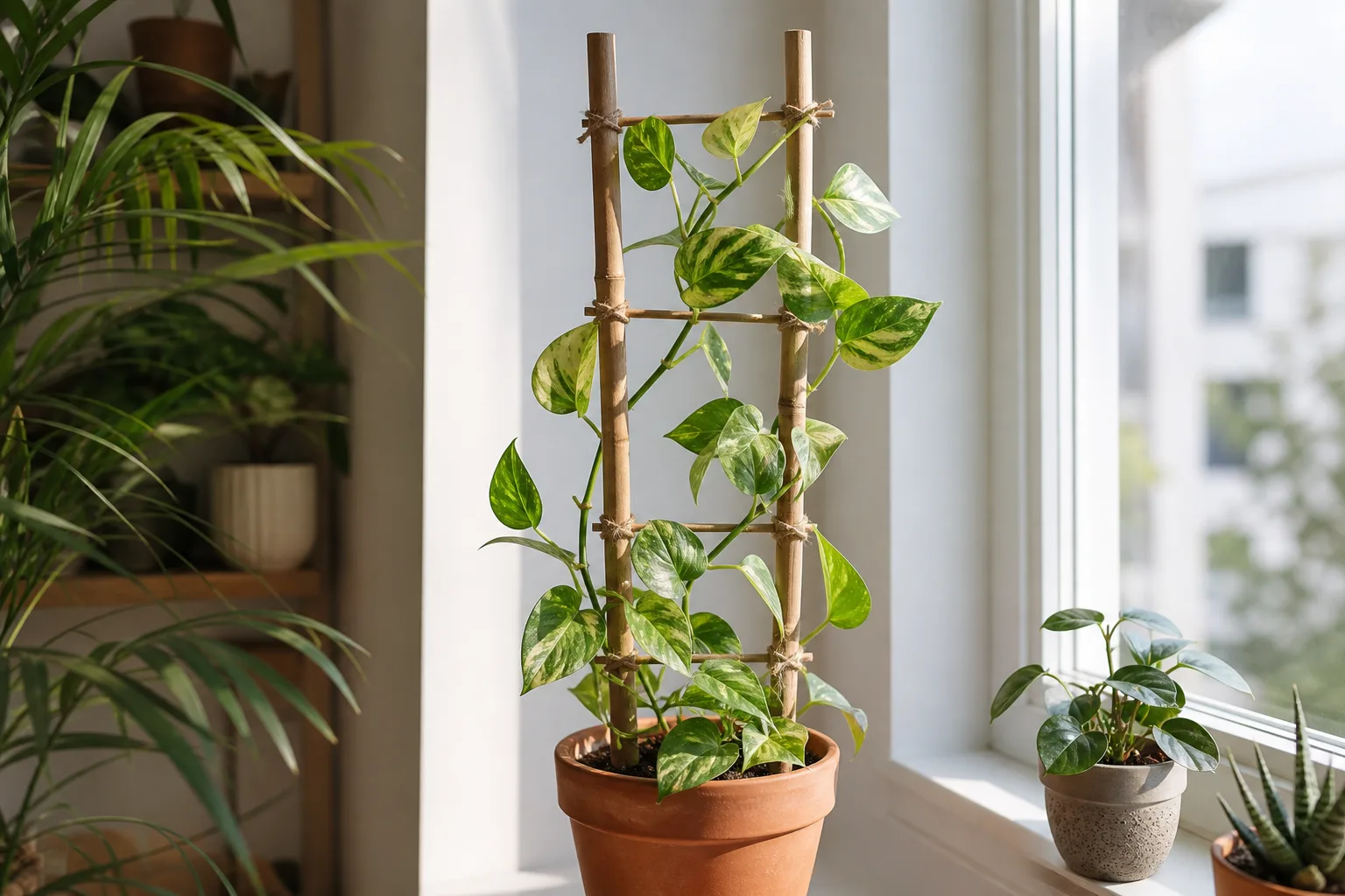 What An Indoor Plant Trellis Does for what an indoor plant trellis does