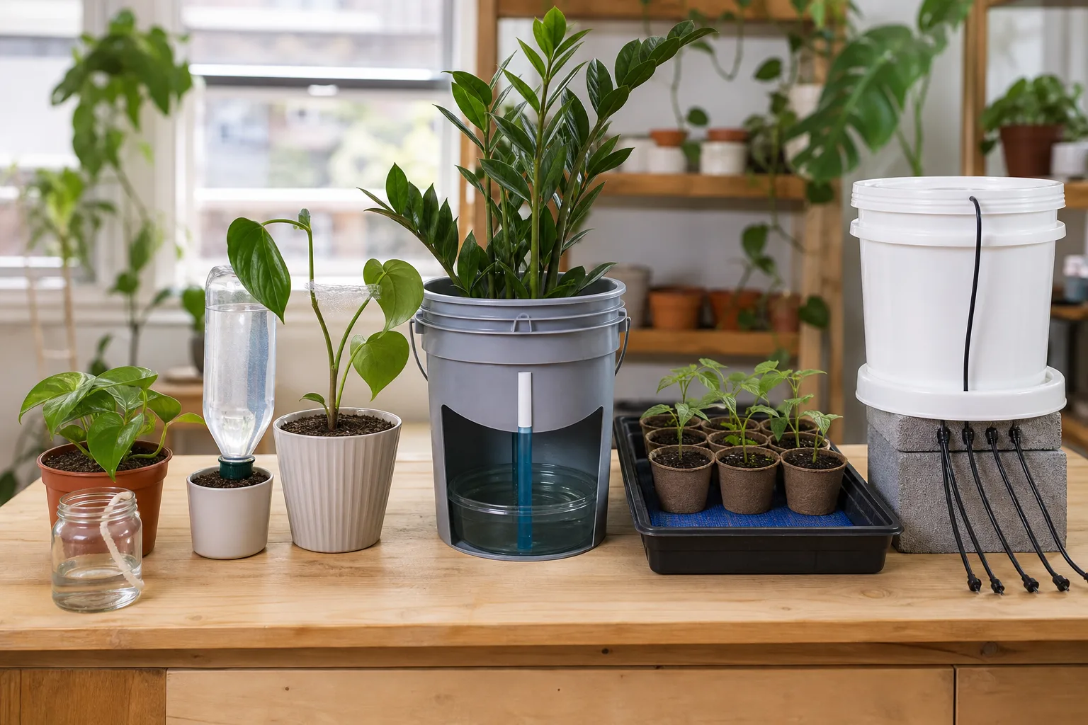 Choose The Right Self Watering System for choose the right self-watering system