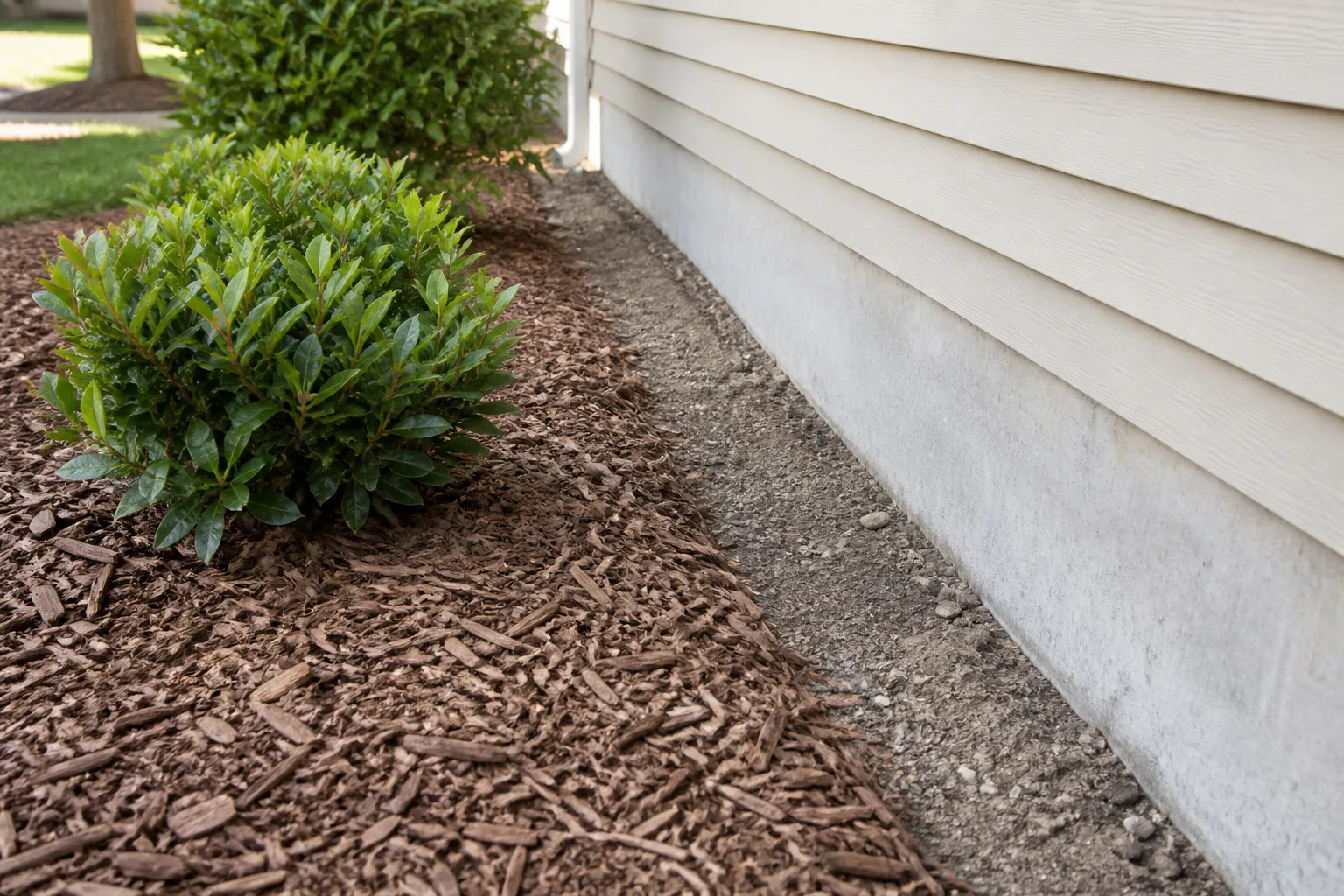 2 Make Mulch A Garden Layer Not A Foundation Bridge for 2. make mulch a garden layer, not a foundation bridge