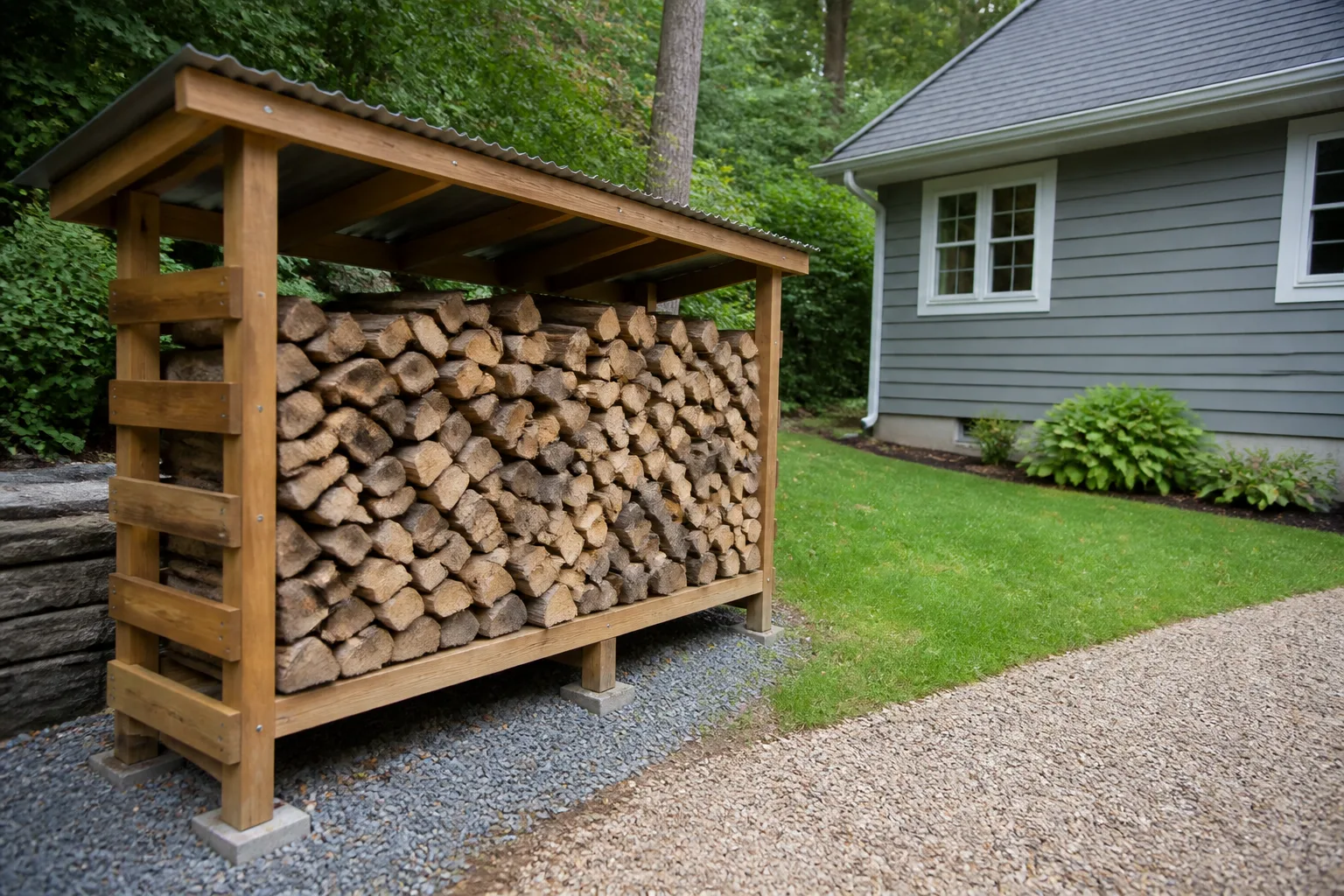 5 Store Firewood And Yard Debris Off The House for 5. store firewood and yard debris off the house