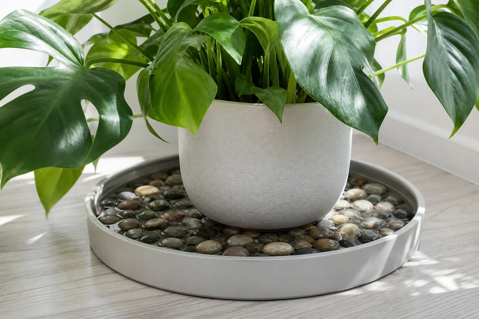 Humidity-loving houseplants that respond to measured indoor humidity
