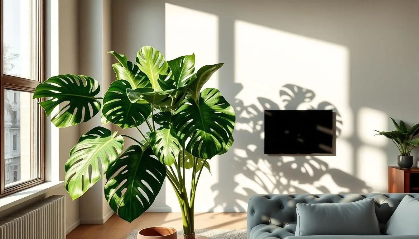 Hero illustrating monstera care guide for beginners