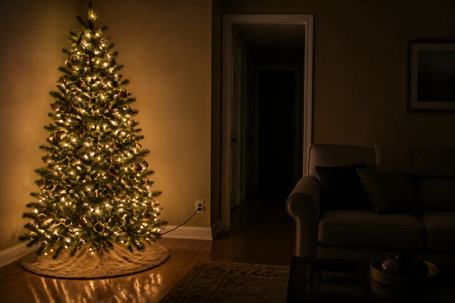Can You Leave Christmas Tree Lights On Overnight for can you leave christmas tree lights on overnight?