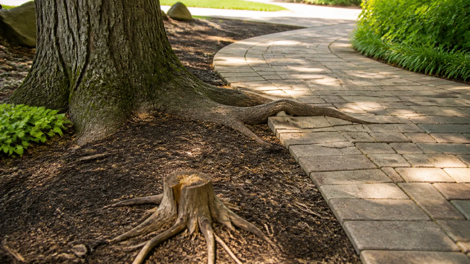 Method 1: cover the stump and encourage natural decay