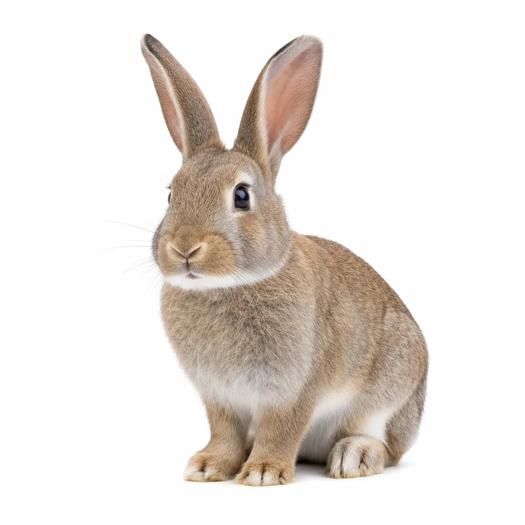 Rabbits and houseplants