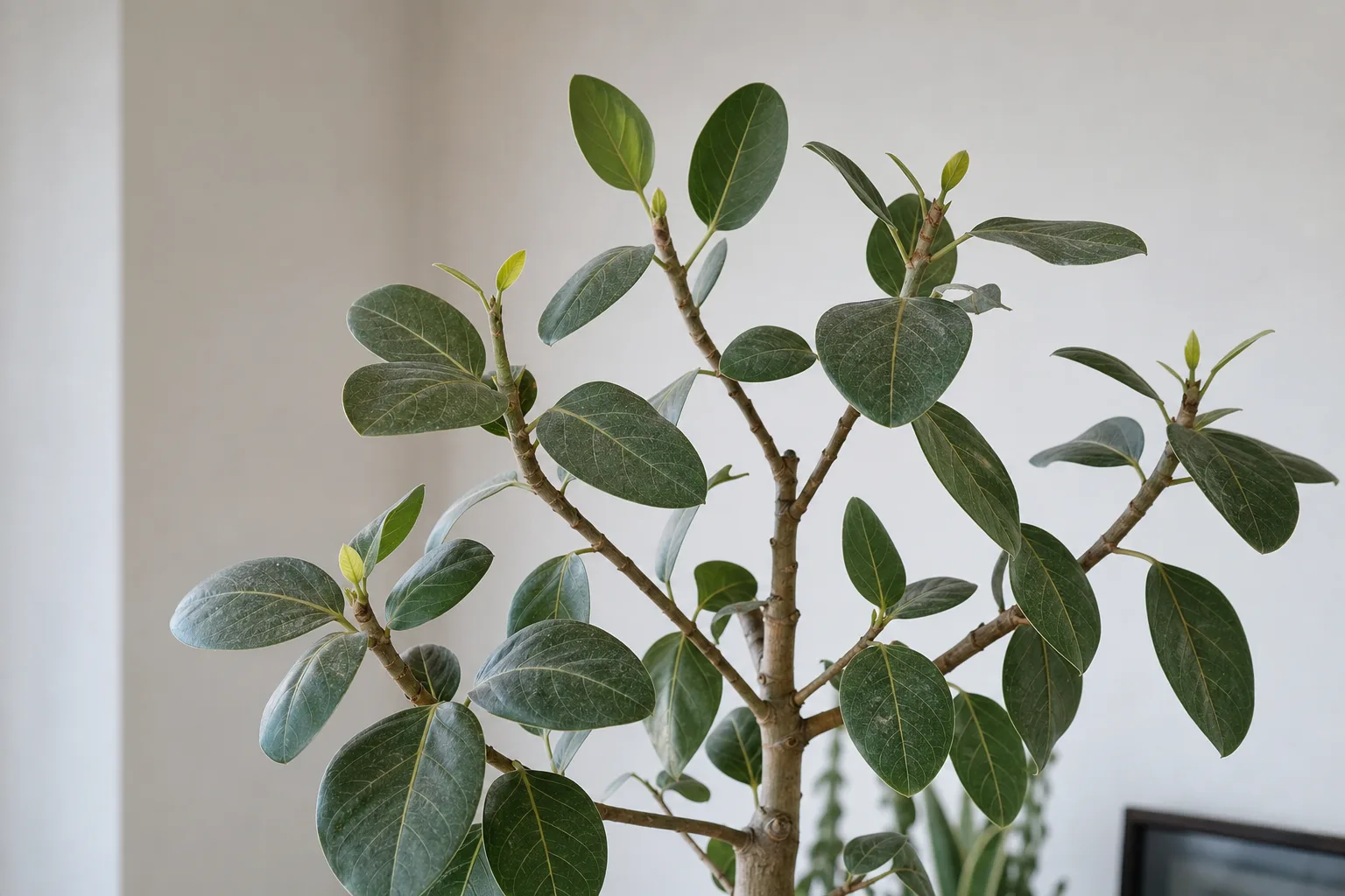 Slow Growth on Ficus Audrey - visible symptom on the plant