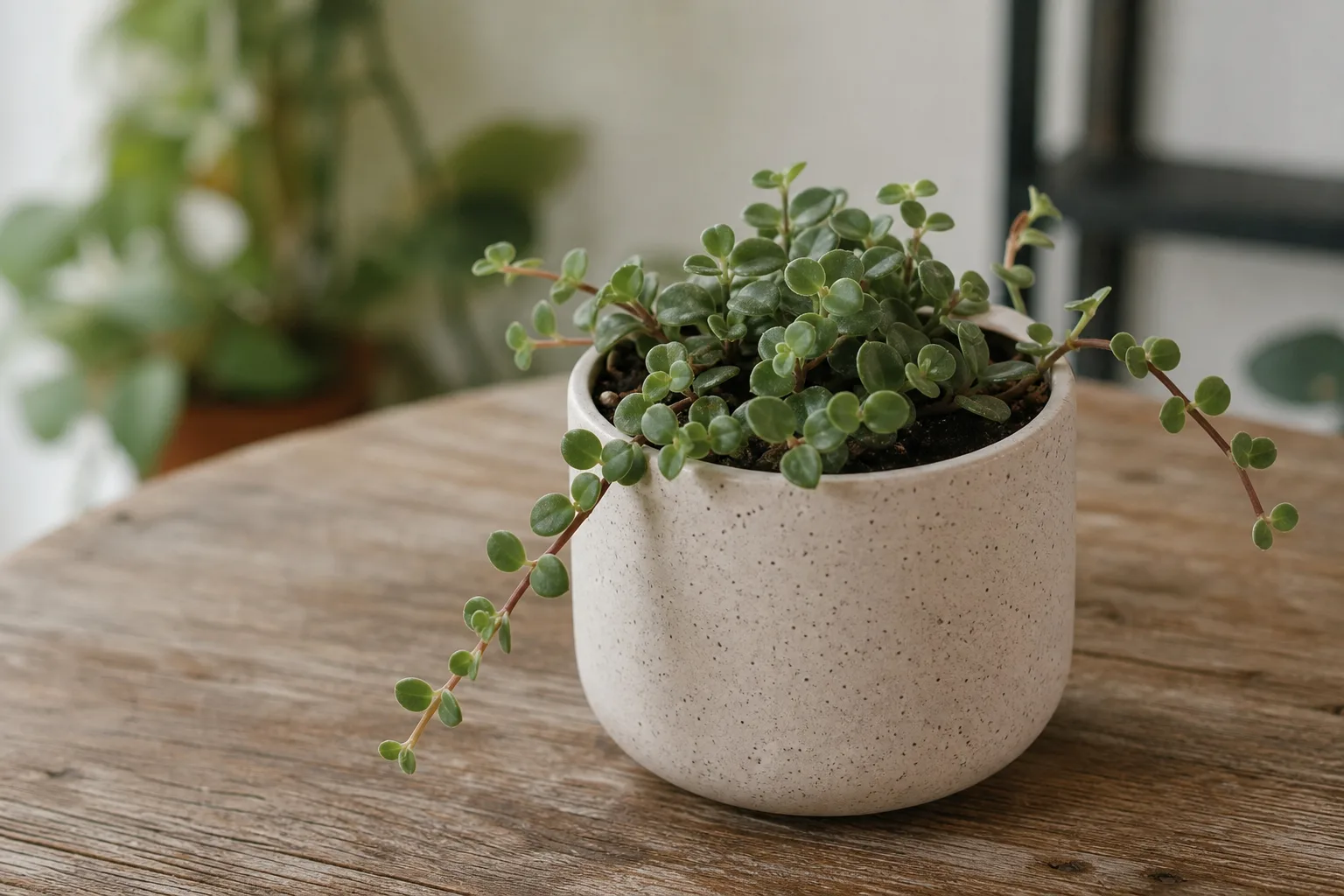 Slow Growth on Peperomia Hope - visible symptom on the plant