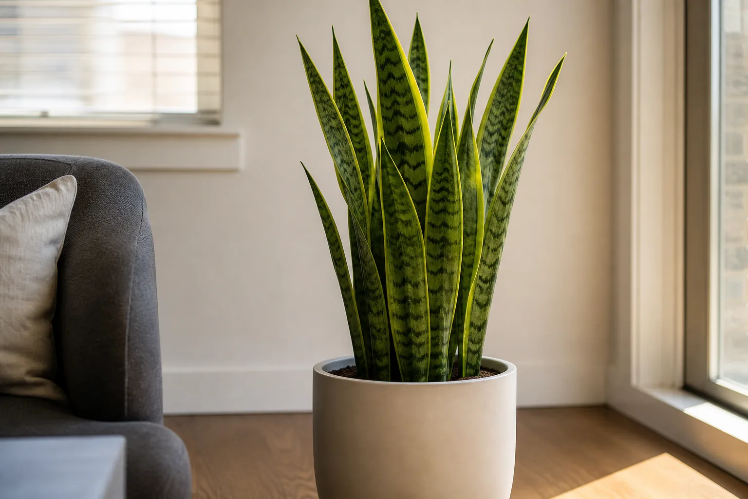 No New Growth on Snake Plant - visible symptom on the plant