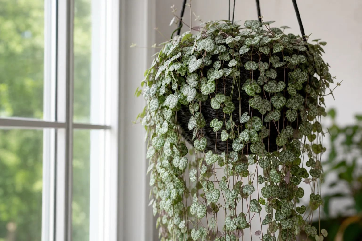 No Flowers on String of Hearts - visible symptom on the plant