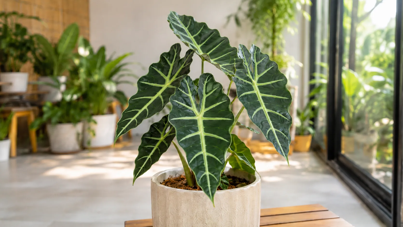 Alocasia Amazonica houseplant