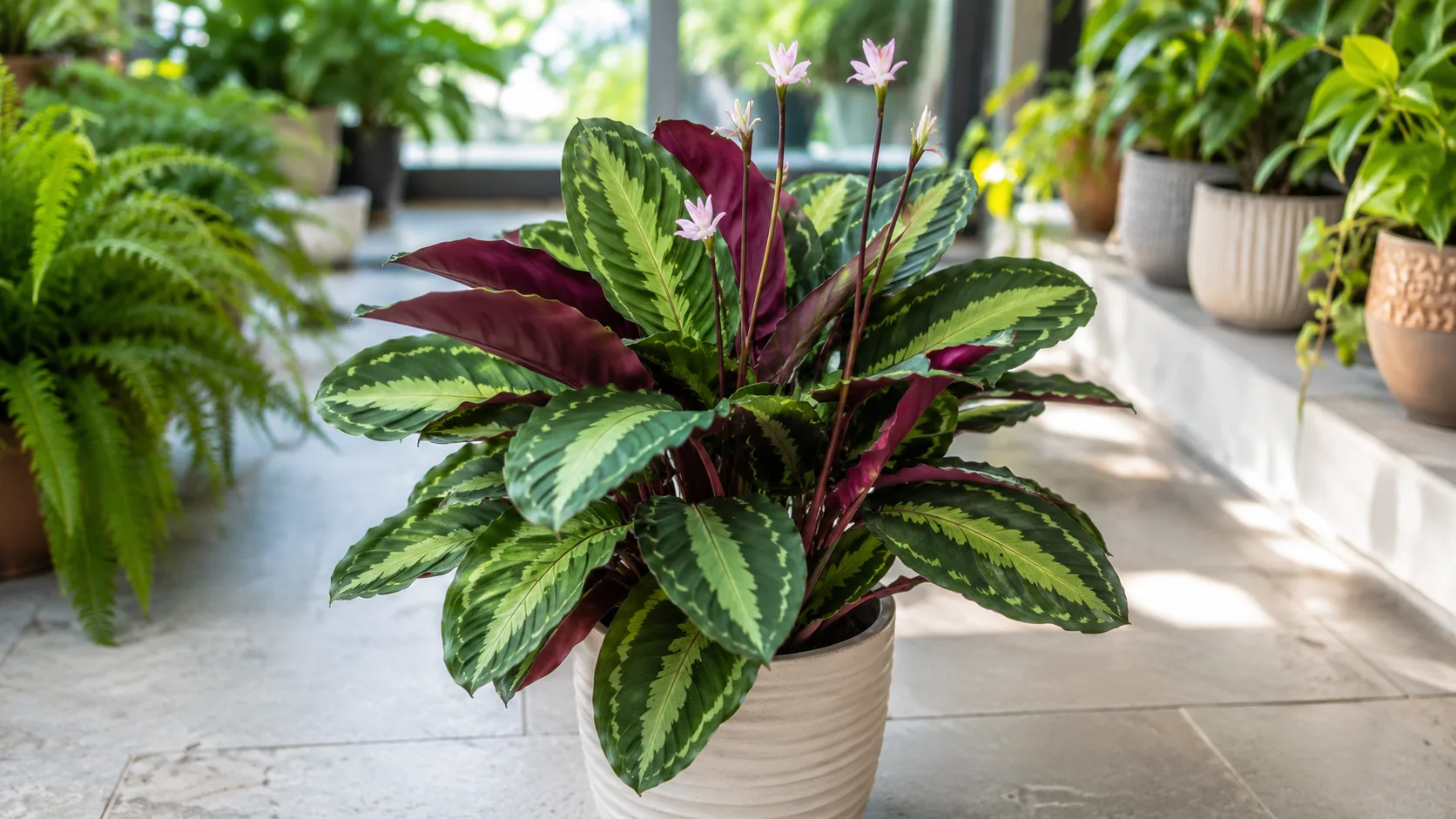 Calathea Medallion houseplant