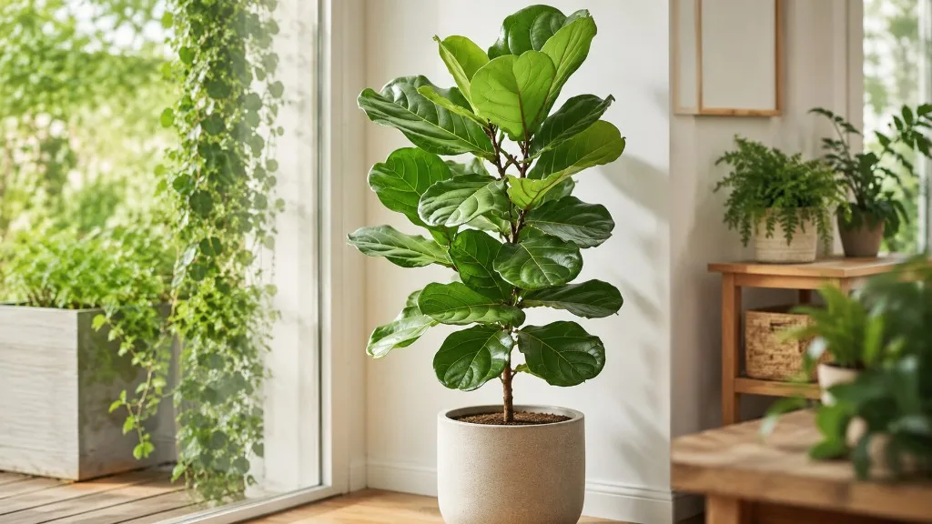 Fiddle Leaf Fig houseplant
