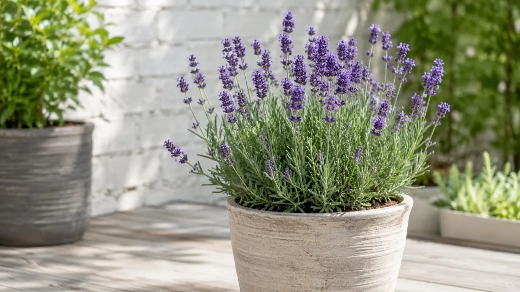 Lavender houseplant