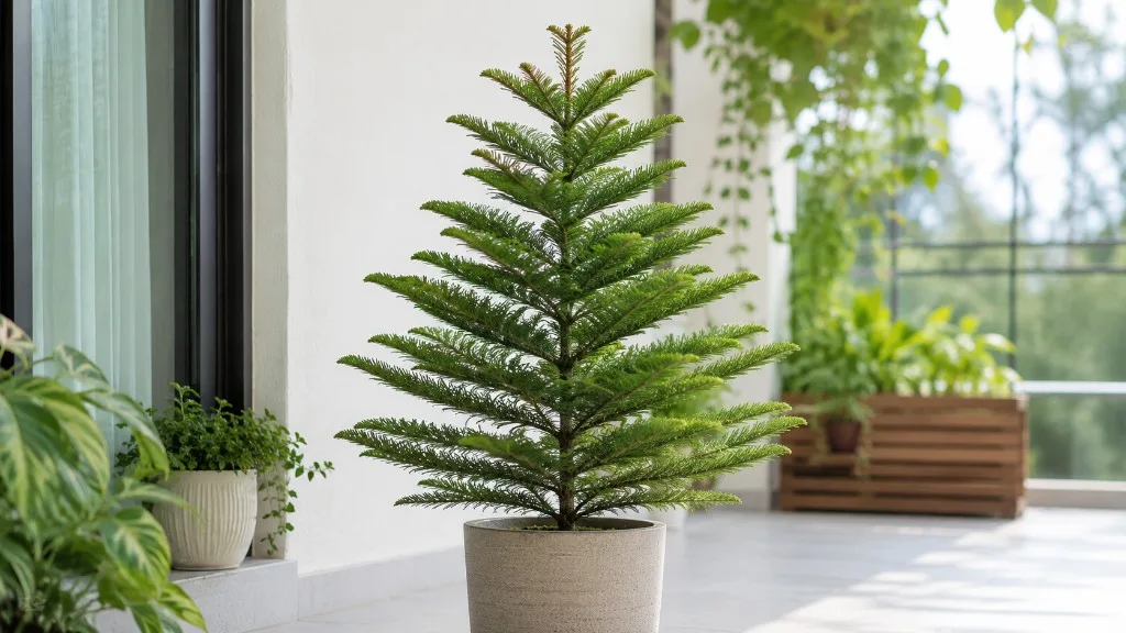 Norfolk Island Pine houseplant