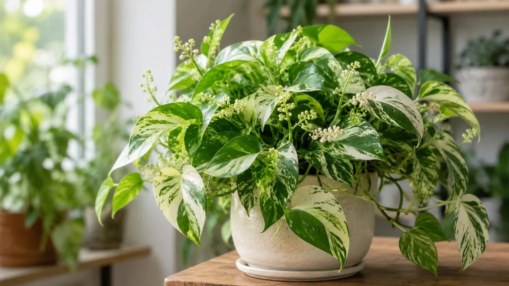 Pearls and Jade Pothos houseplant