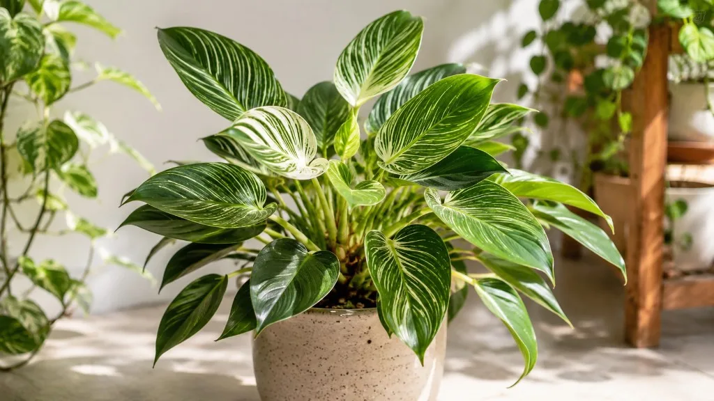 Philodendron Birkin houseplant