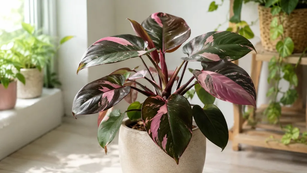 Philodendron Pink Princess houseplant