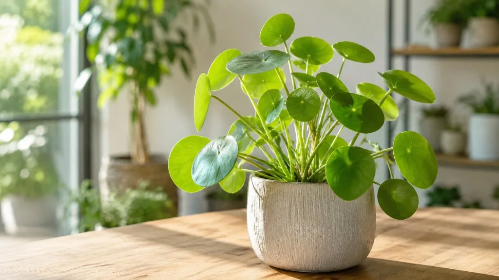 Pilea Peperomioides houseplant
