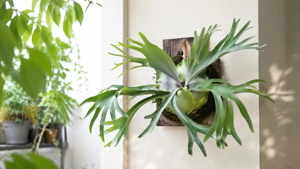 Staghorn Fern houseplant